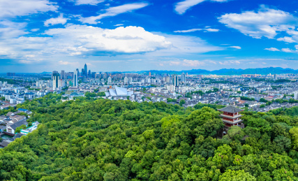 中国浙江省绍兴市府山公园