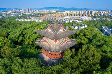 中国浙江省绍兴市府山公园