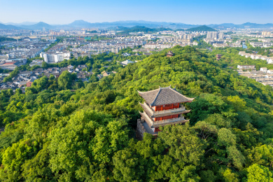 中国浙江省绍兴市府山公园