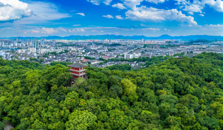 中国浙江省绍兴市府山公园