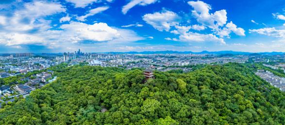 中国浙江省绍兴市府山公园