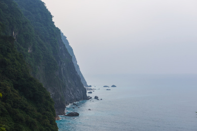 中国台湾花莲清水山清水断崖风景