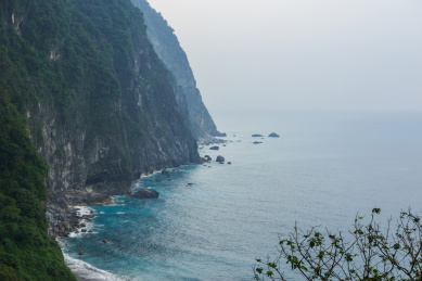 中国台湾花莲清水山清水断崖风景