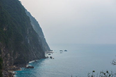 中国台湾花莲清水山清水断崖风景