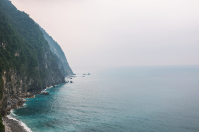 中国台湾花莲清水山清水断崖风景
