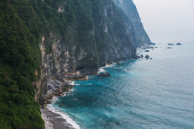 中国台湾花莲清水山清水断崖风景