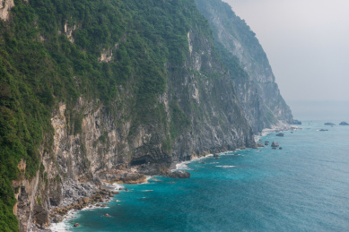 中国台湾花莲清水山清水断崖风景