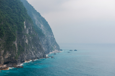 中国台湾花莲清水山清水断崖风景