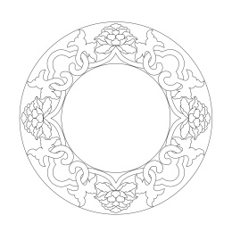 中国传统纹样吉祥花纹