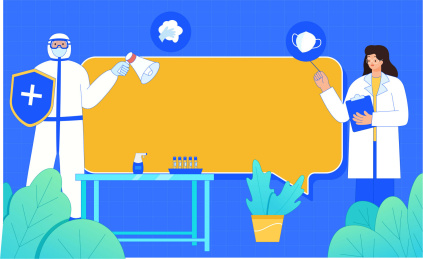 疫情防控卫生防护健康提示海报