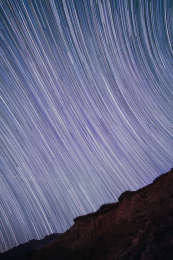 五指岭上的双子座流星雨