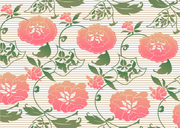 站酷纹样-南宋 缠枝牡丹纹