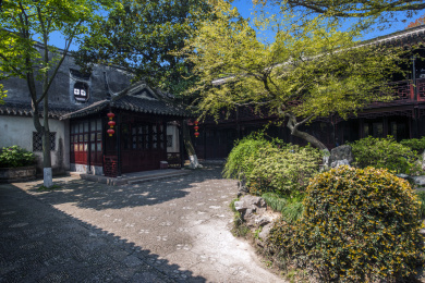 吴江市同里古镇退思园园林