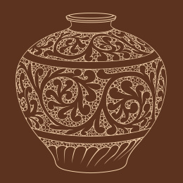 站酷纹样-宋-卷草纹