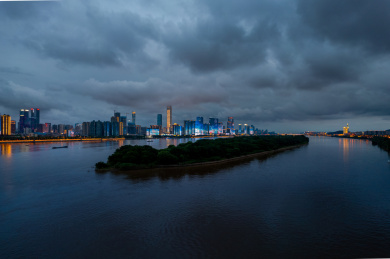 长沙湘江夜景