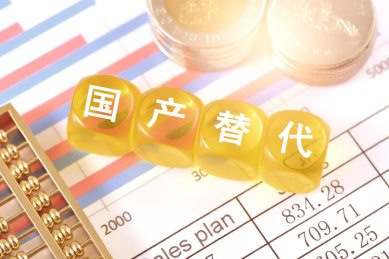 图表上的文字积木国产替代