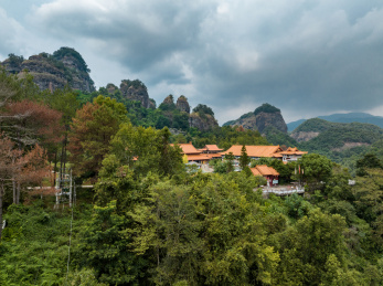 中国广东梅州五指石风景区