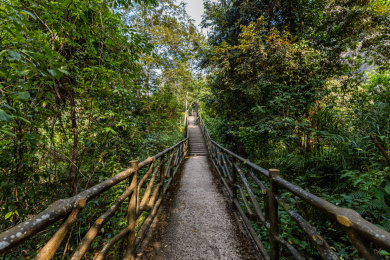 中国广东梅州五指石风景区