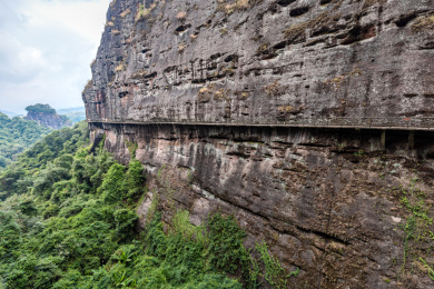 中国广东梅州五指石风景区