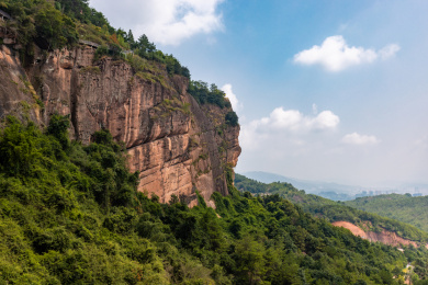 中国广东梅州五指石风景区
