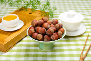 坚果小吃美食大榛子