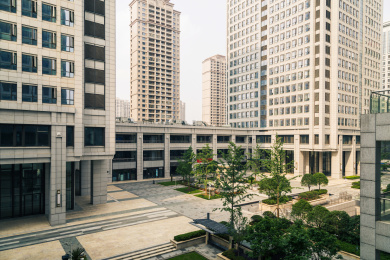 中国湖北武汉中央商务区建筑群