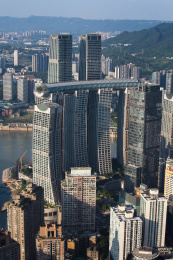 重庆城市风光来福士