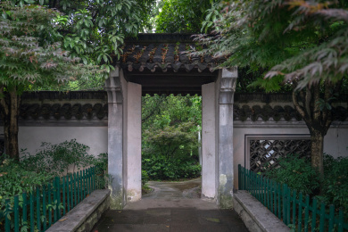 中国浙江省绍兴市塔山公园