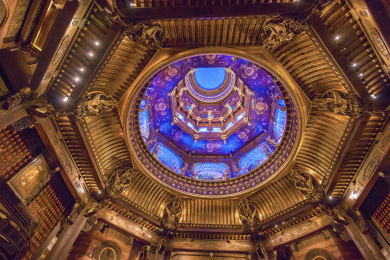 无锡灵山大佛景区灵山梵宫《天象图》