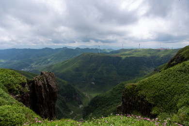 贵州屋脊阿西里西韭菜坪景区景观