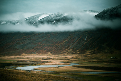 欧洲冰岛世界尽头的风光