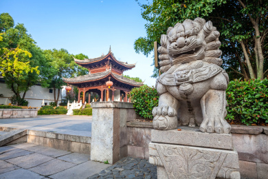 杭州临平塘栖御碑公园