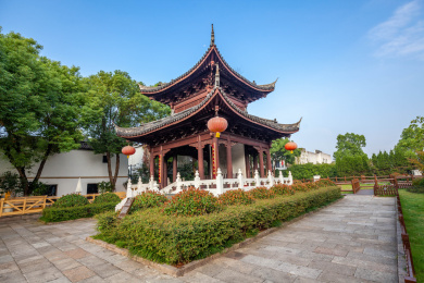 杭州临平塘栖御碑公园