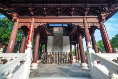 杭州临平塘栖御碑公园