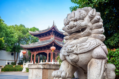 杭州临平塘栖御碑公园