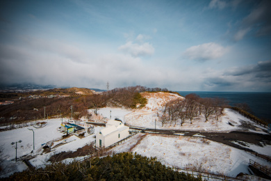 日本北海道百景之首地球岬的风光