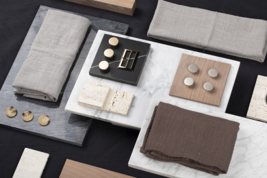 高级极简衣服扣子布料