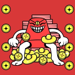 红包大王坐拥财富山