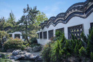 杨州瘦西湖园林建筑