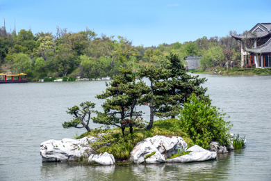 杨州瘦西湖园林建筑