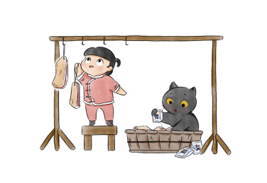 冬季腌制腊肉