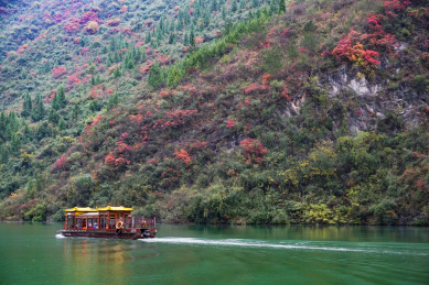 中国重庆巫山神女溪巫峡