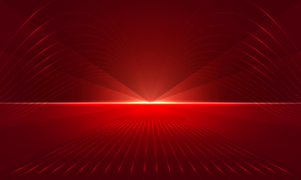 红色质感放射抽象图形大气创意设计背景海报