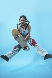 酷酷的胖女孩