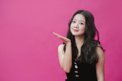 可爱的胖女孩