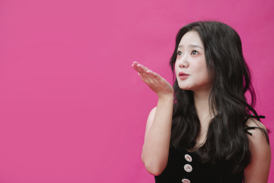 可爱的胖女孩
