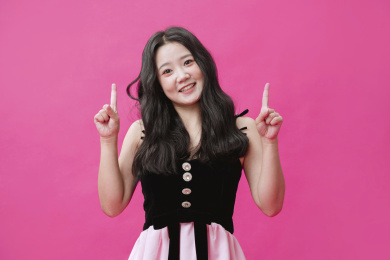 可爱的胖女孩