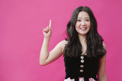 可爱的胖女孩