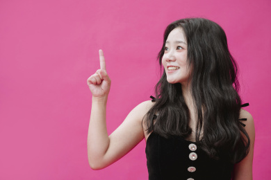 可爱的胖女孩