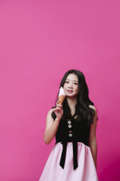 可爱的胖女孩